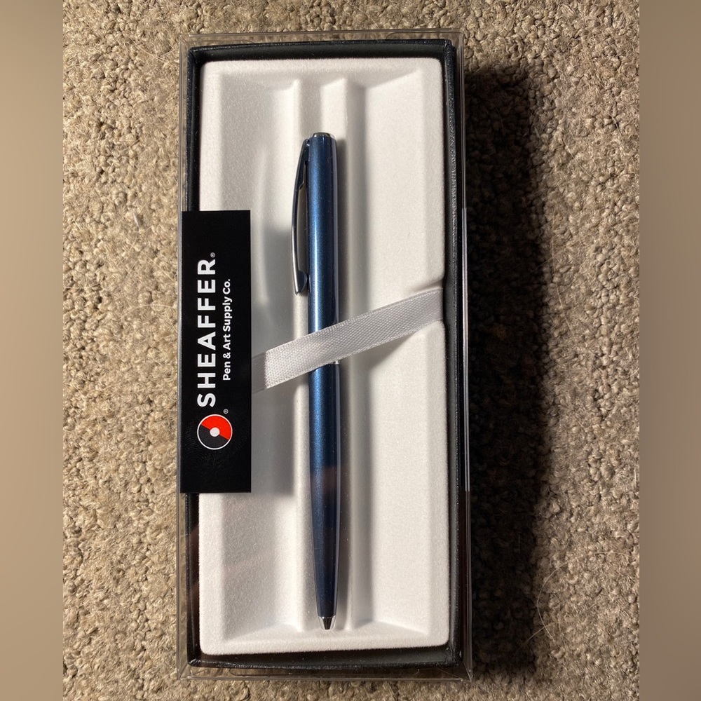 Sheaffer Sagaris Blue Ballpoint Pen
